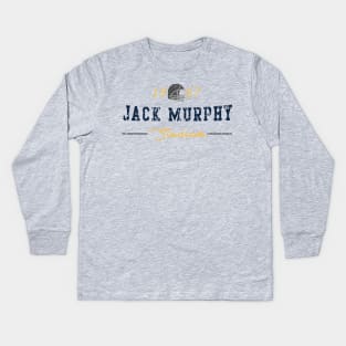 Jack Murphy Stadium Kids Long Sleeve T-Shirt